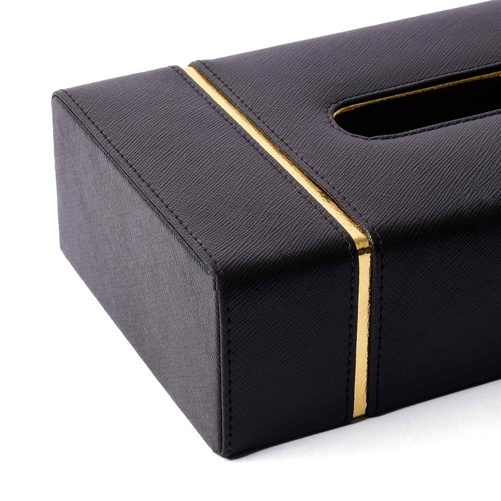 Rectangle tissue Box | Black | Midnight ICHKAN by Day To Day