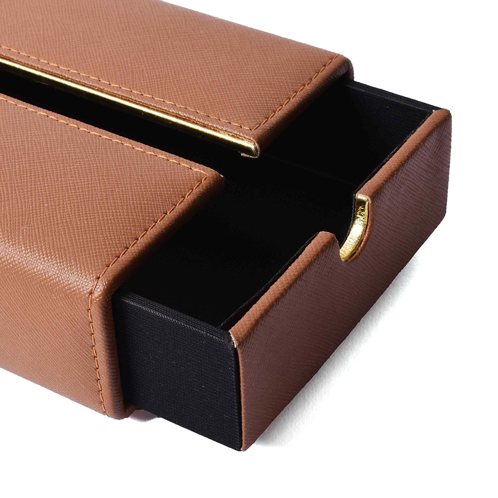 Sleeve Tissue Box | Brown | Midnight ICHKAN by Day To Day