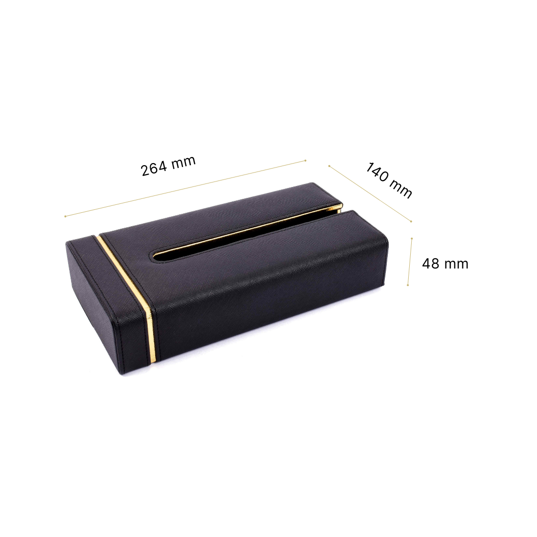 Sleeve Tissue Box | Black | Midnight