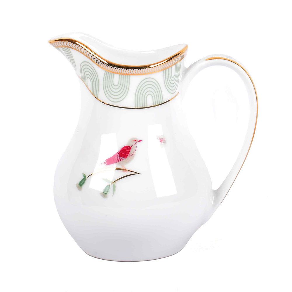 Tea Set 17 Pcs | Red | Mughal Garden ICHKAN by Day To Day