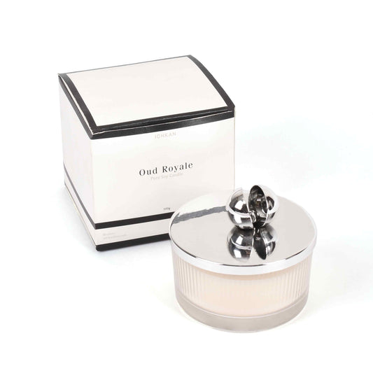 Oud Royal | Scented Pure Soy Candle with Lid ICHKAN by Day To Day