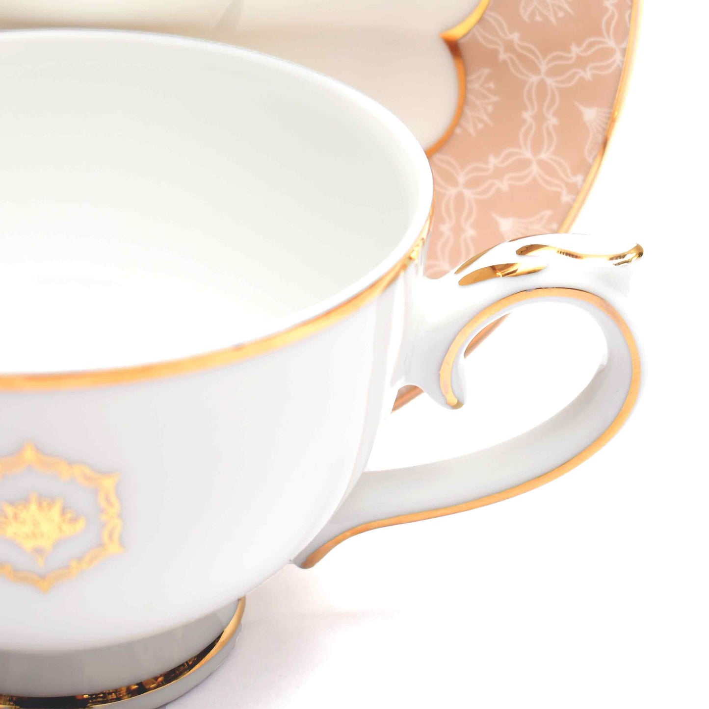 Tea Cup & Saucer 12pc | Peach | Peach Legacy ICHKAN