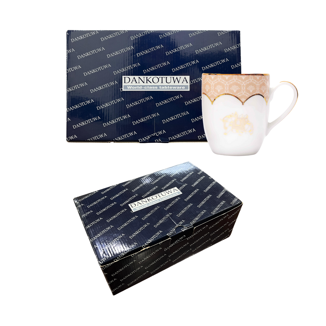 Coupe Coffee Mug Set of 6 | Peach | Peach Legacy ICHKAN