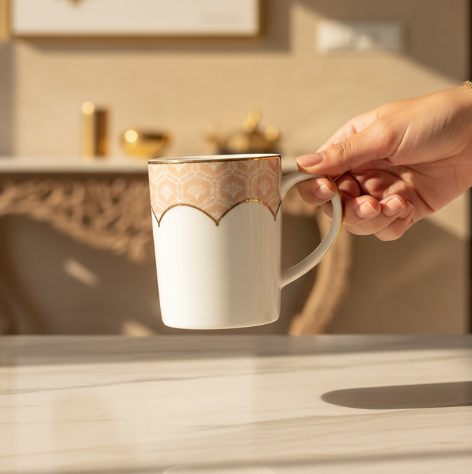 Slim Coffee Mug Set of 2 | Peach | Peach Legacy ICHKAN by Day To Day
