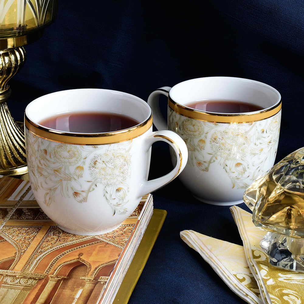 Pete's Coffee Mug Set of 6 | Yellow | Mustard Iris ICHKAN