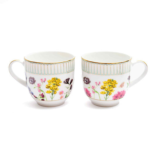 Pete's Coffee Mug Set of 6 | Yellow | Basant ICHKAN