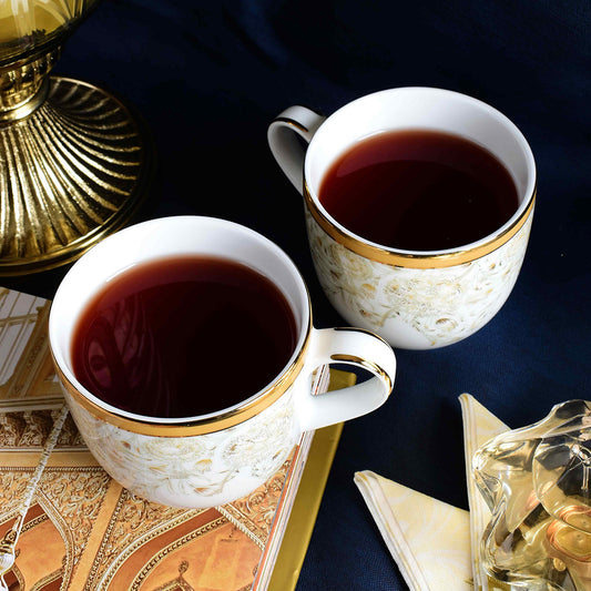 Pete's Coffee Mug Set of 6 | Yellow | Mustard Iris ICHKAN