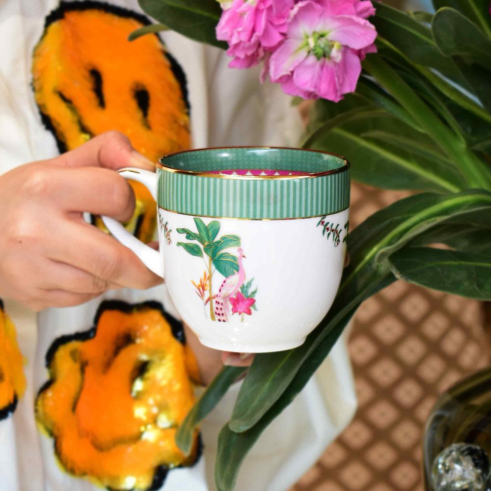Pete's Coffee Mug Set of 6 | Green | Mayura ICHKAN