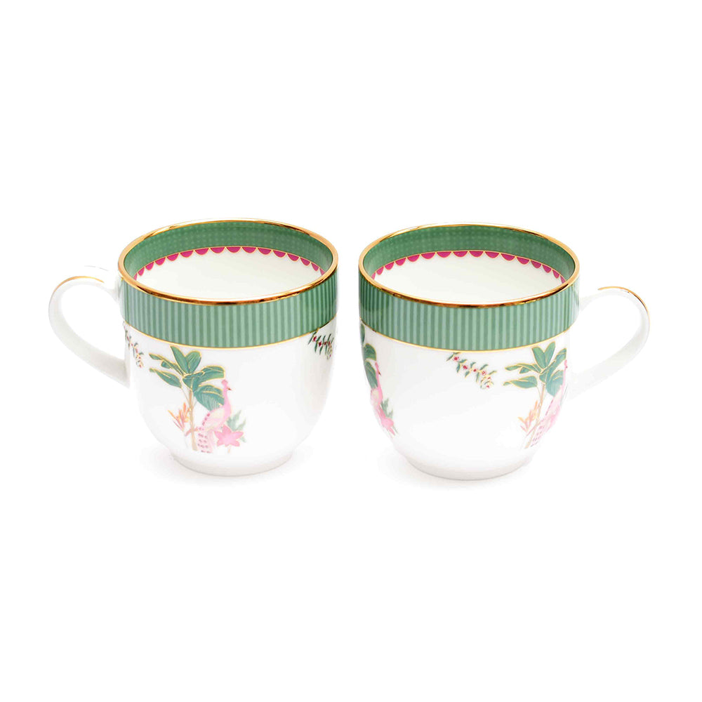Pete's Coffee Mug Set of 6 | Green | Mayura ICHKAN