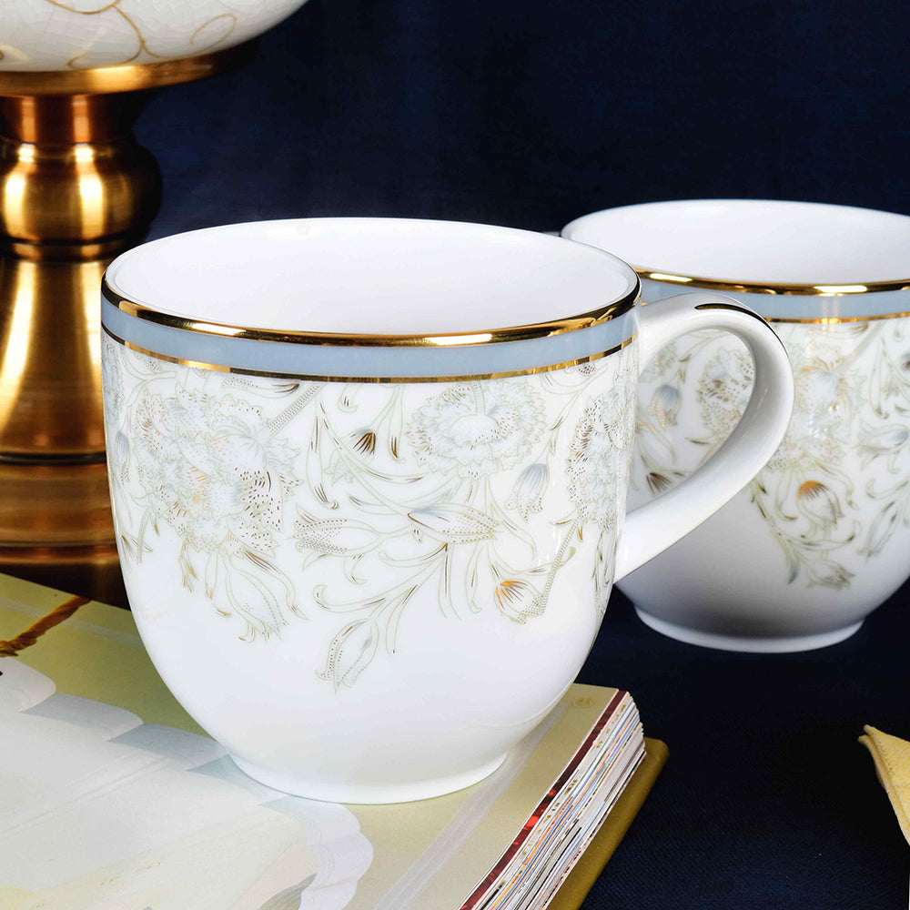 Pete's Coffee Mug Set of 4 - Gift Box | Grey | Grey Iris ICHKAN