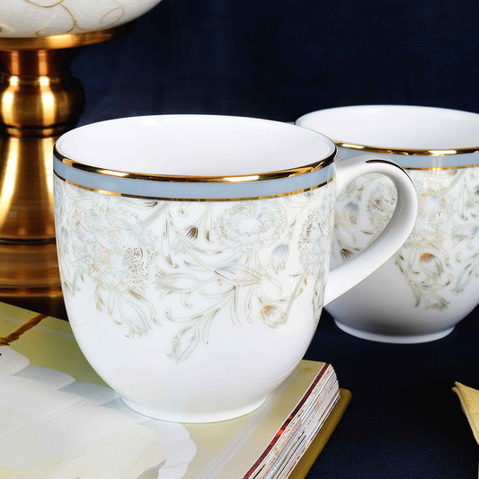 Pete's Coffee Mug Set of 4 - Gift Box | Grey | Grey Iris ICHKAN