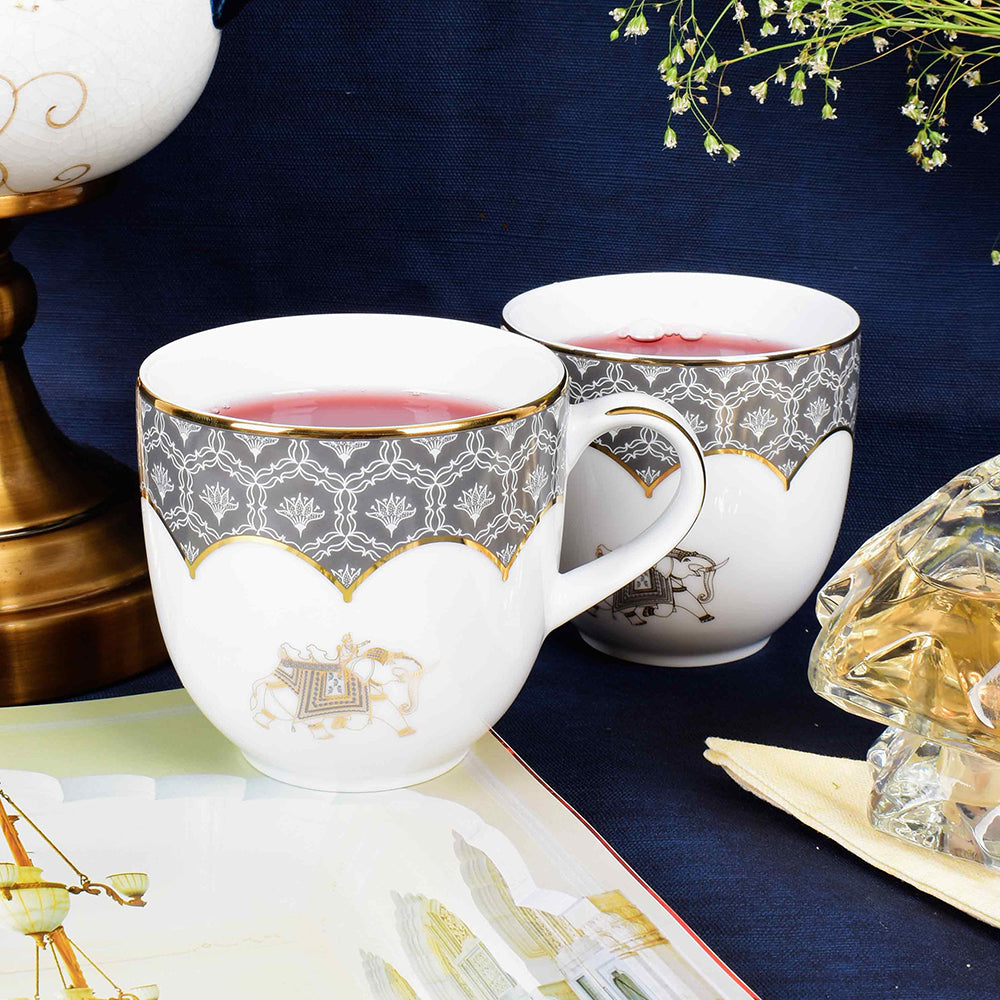 Pete's Coffee Mug Set of 4 - Gift Box | Grey | Grey Legacy ICHKAN