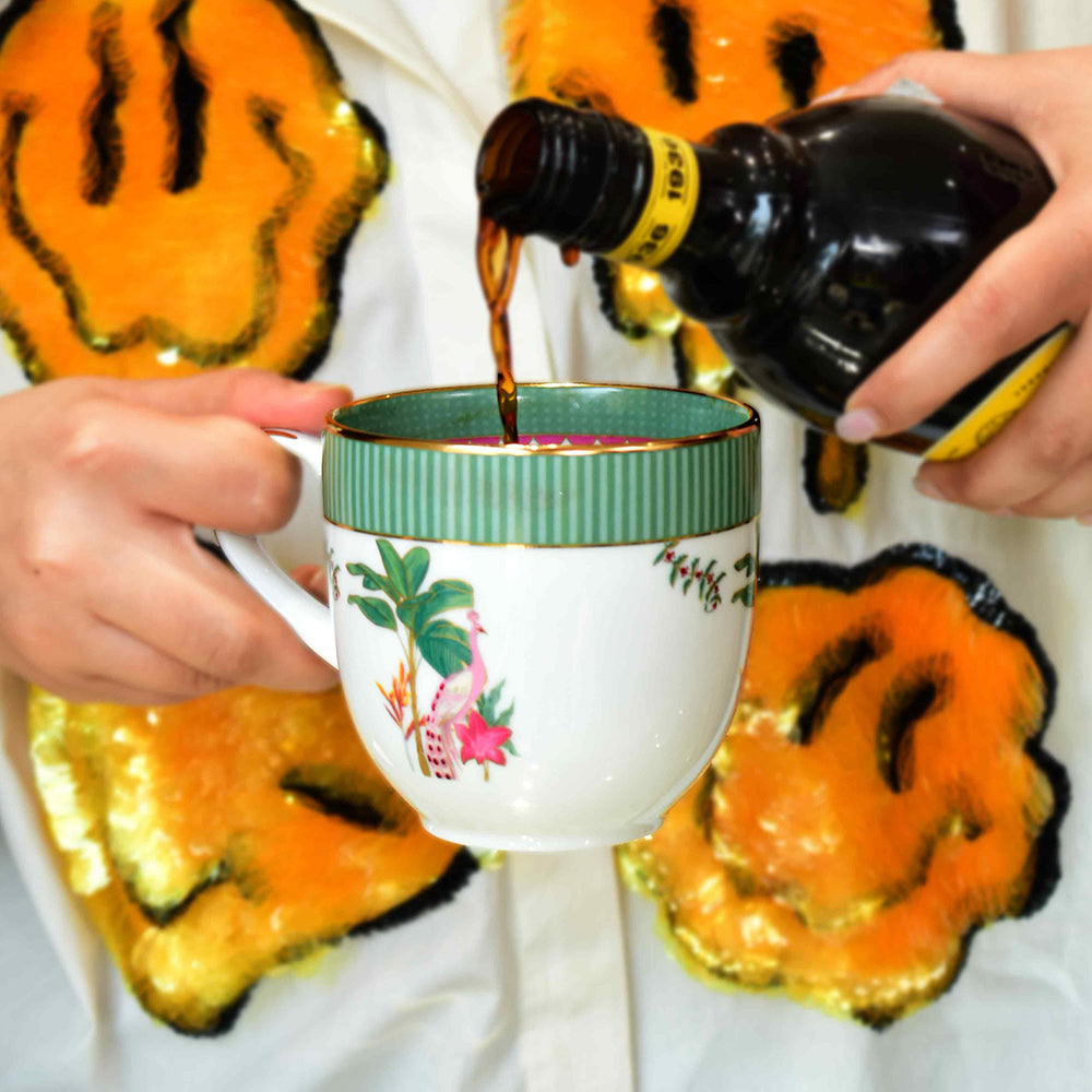 Pete's Coffee Mug Set of 4 - Gift Box | Green | Mayura ICHKAN