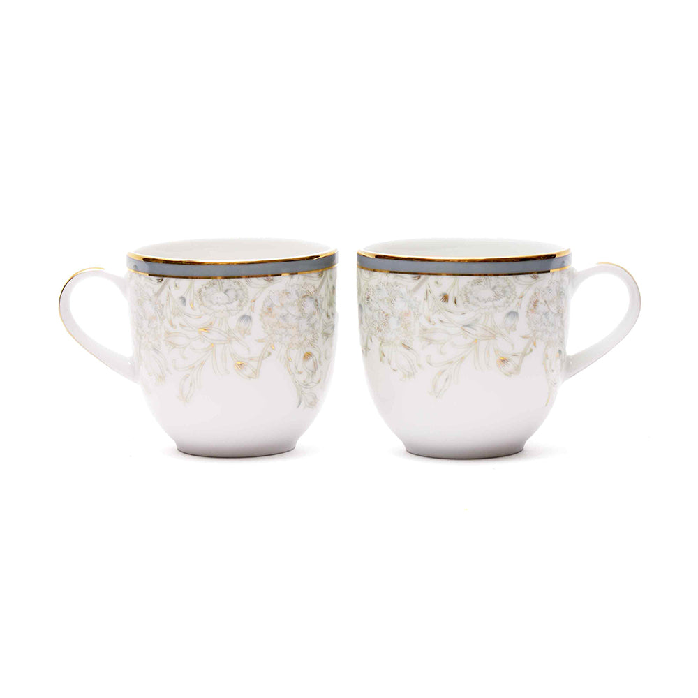 Pete's Coffee Mug Set of 4 - Gift Box | Grey | Grey Iris ICHKAN