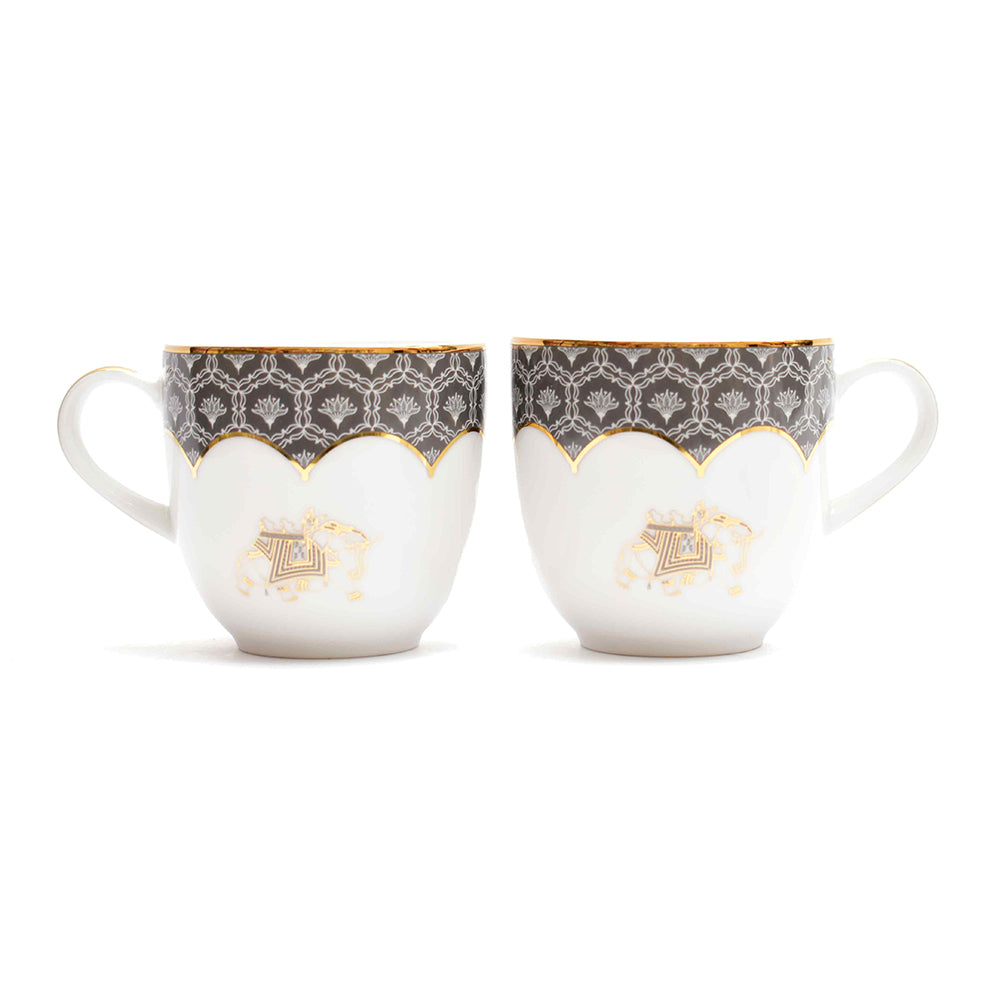 Pete's Coffee Mug Set of 4 - Gift Box | Grey | Grey Legacy ICHKAN