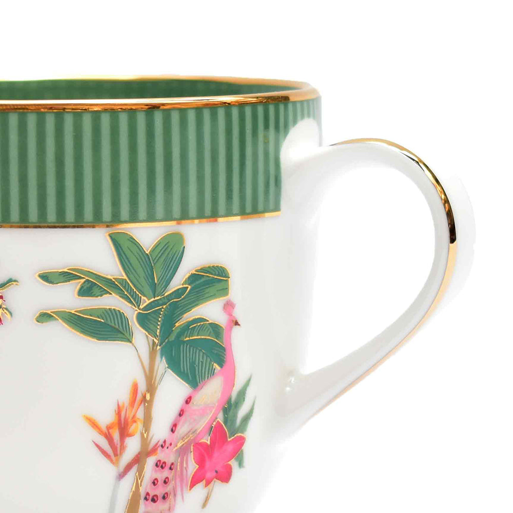 Pete's Coffee Mug Set of 4 - Gift Box | Green | Mayura ICHKAN
