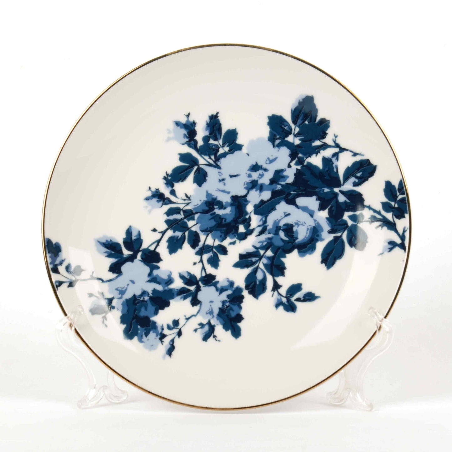 21 pc Dankotuwa Sri Lanka Dinner set | Blue | Zeneta Leaves ICHKAN