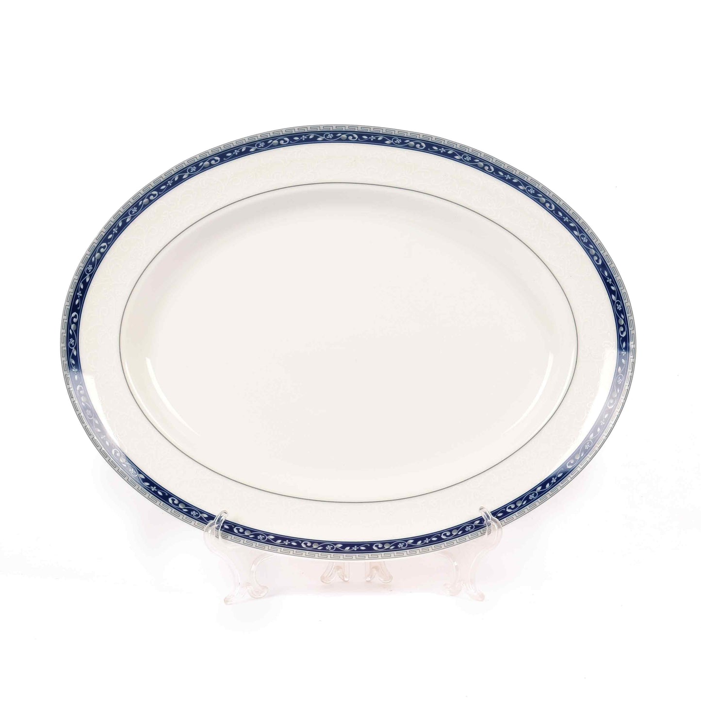 21 pc Dankotuwa Sri Lanka Dinner set | Blue | Dinole ICHKAN