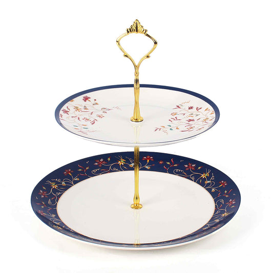 2 Tier Dessert Platter | Saaz | Ichkan Roots