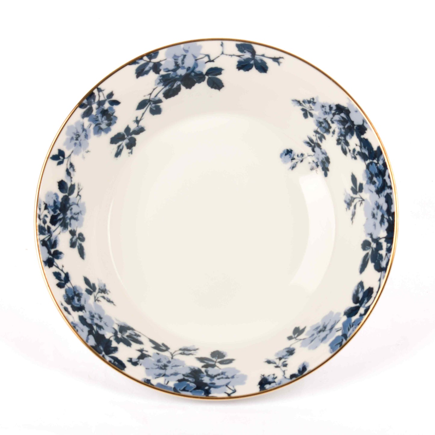 21 pc Dankotuwa Sri Lanka Dinner set | Blue | Zeneta Leaves ICHKAN