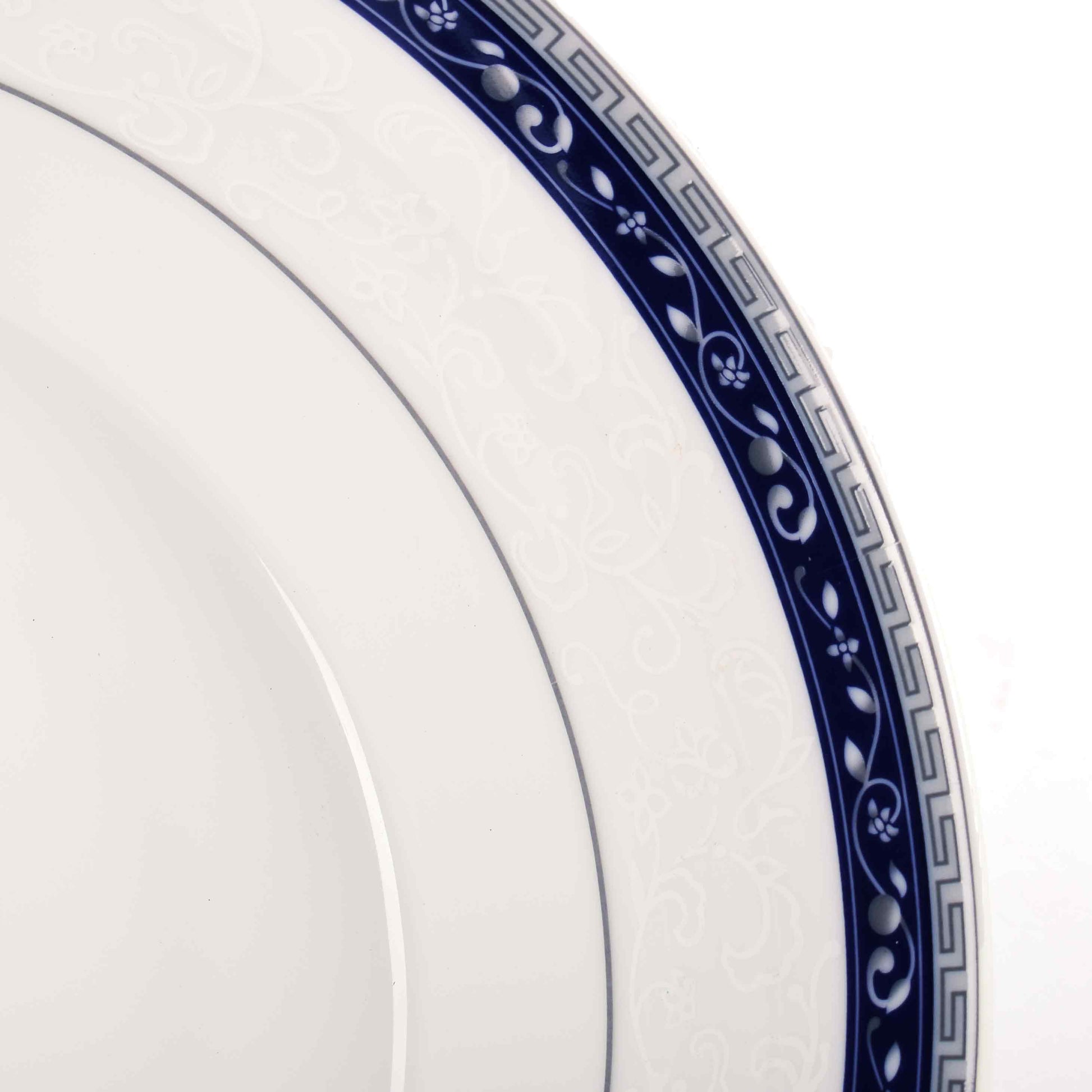 21 pc Dankotuwa Sri Lanka Dinner set | Blue | Dinole ICHKAN