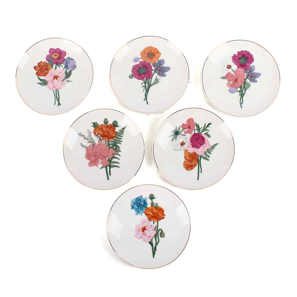 Tea Cup and Saucer Set 12 Pcs | Secret Garden | Ichkan Roots