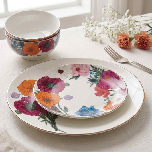 27 Pc Dinner set | Secret Garden | Ichkan Roots ICHKAN by Day To Day