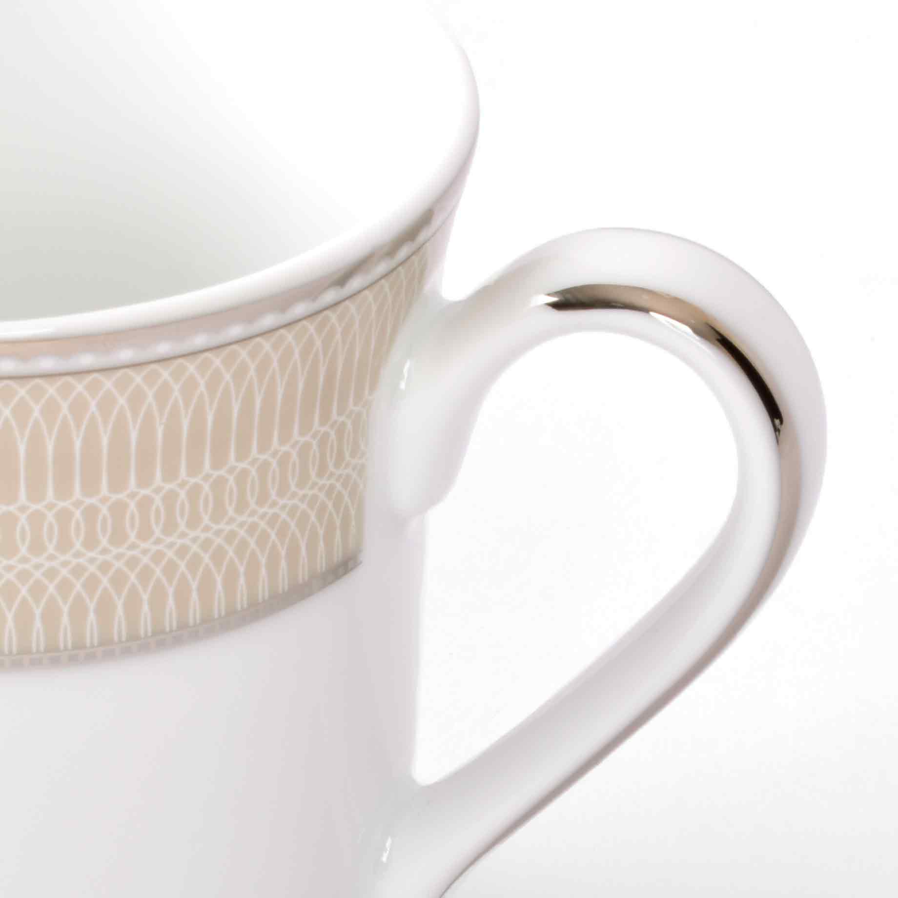 Mug Set 2pc with Gift Box | Beige | Shine Platin ICHKAN