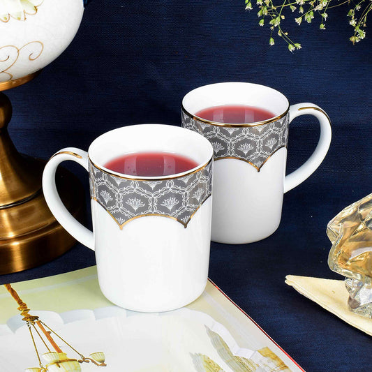 Slim Coffee Mug Set of 6 | Grey | Grey Legacy ICHKAN