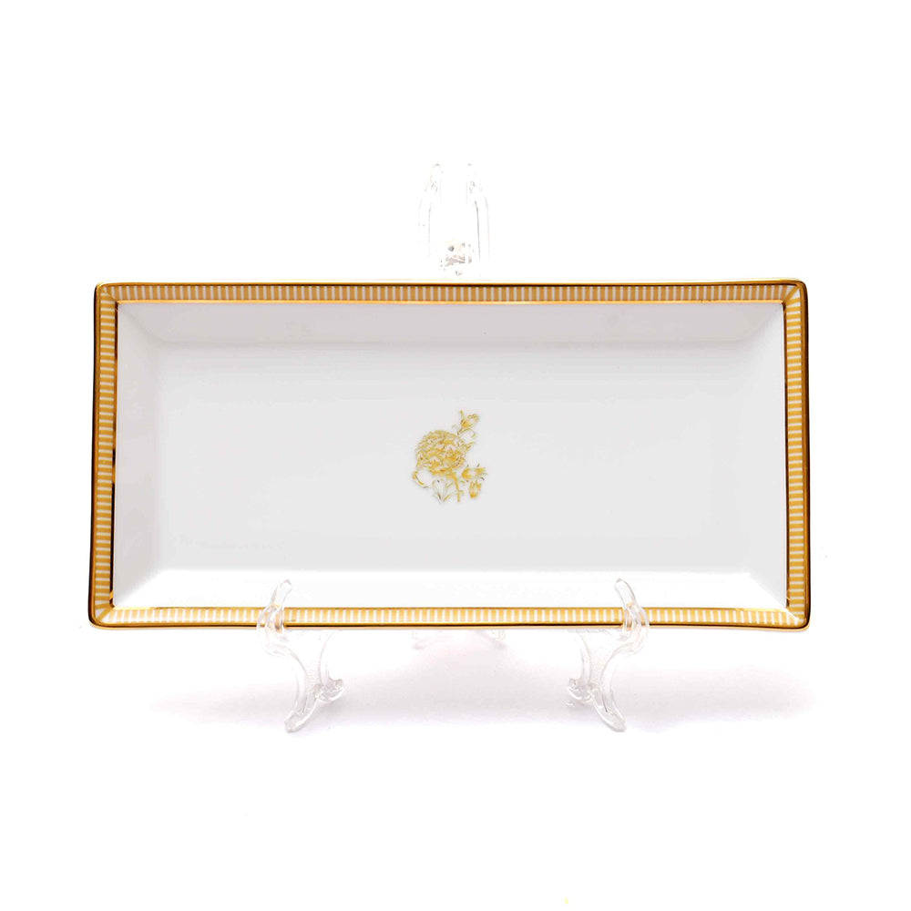 Rectangle Snack Tray/Platter Small | Yellow | Mustard Iris ICHKAN