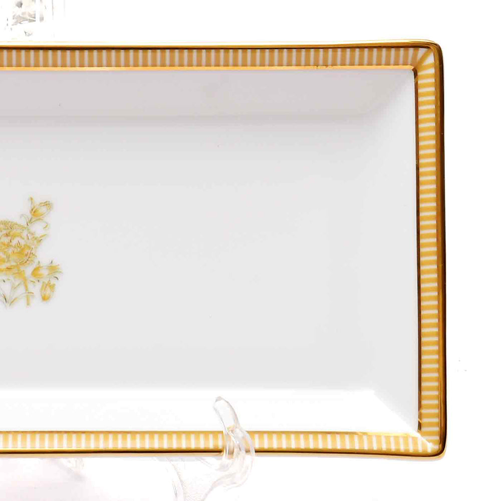 Rectangle Snack Tray/Platter Small | Yellow | Mustard Iris ICHKAN