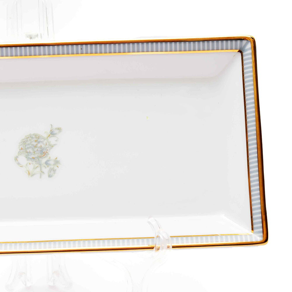 Rectangle Snack Tray/Platter Small | Grey | Grey Iris ICHKAN