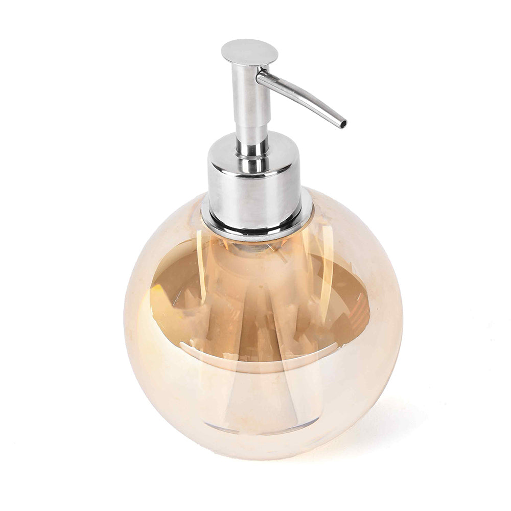 Crystal Sphere Soap Dispenser | Golden | Crystal Powder Room Utility ICHKAN by Day To Day