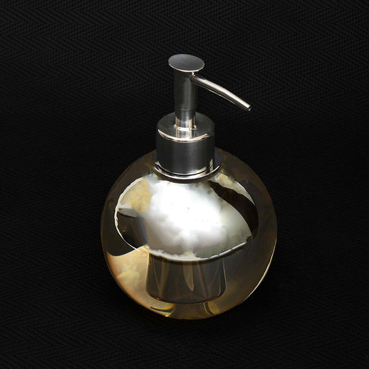 Crystal Sphere Soap Dispenser | Golden | Crystal Powder Room Utility ICHKAN by Day To Day