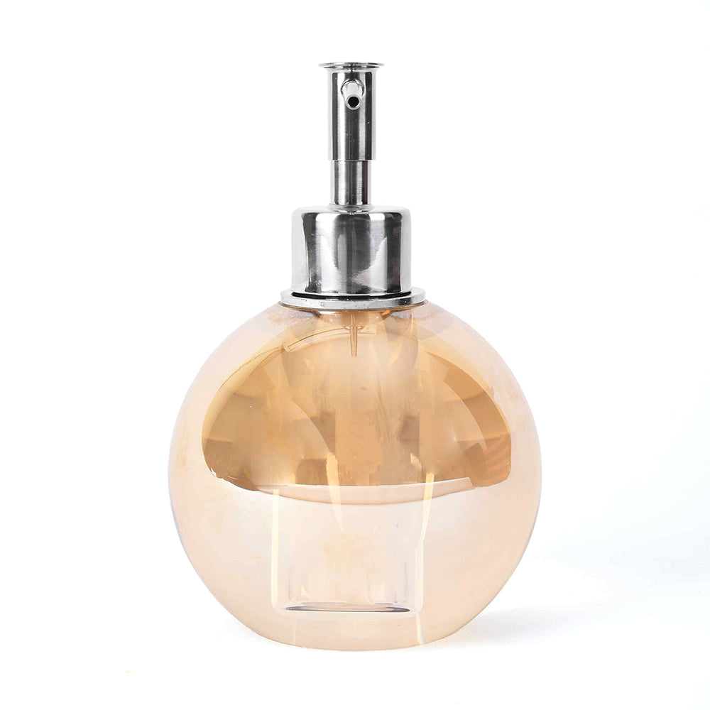 Crystal Sphere Soap Dispenser | Golden | Crystal Powder Room Utility ICHKAN by Day To Day
