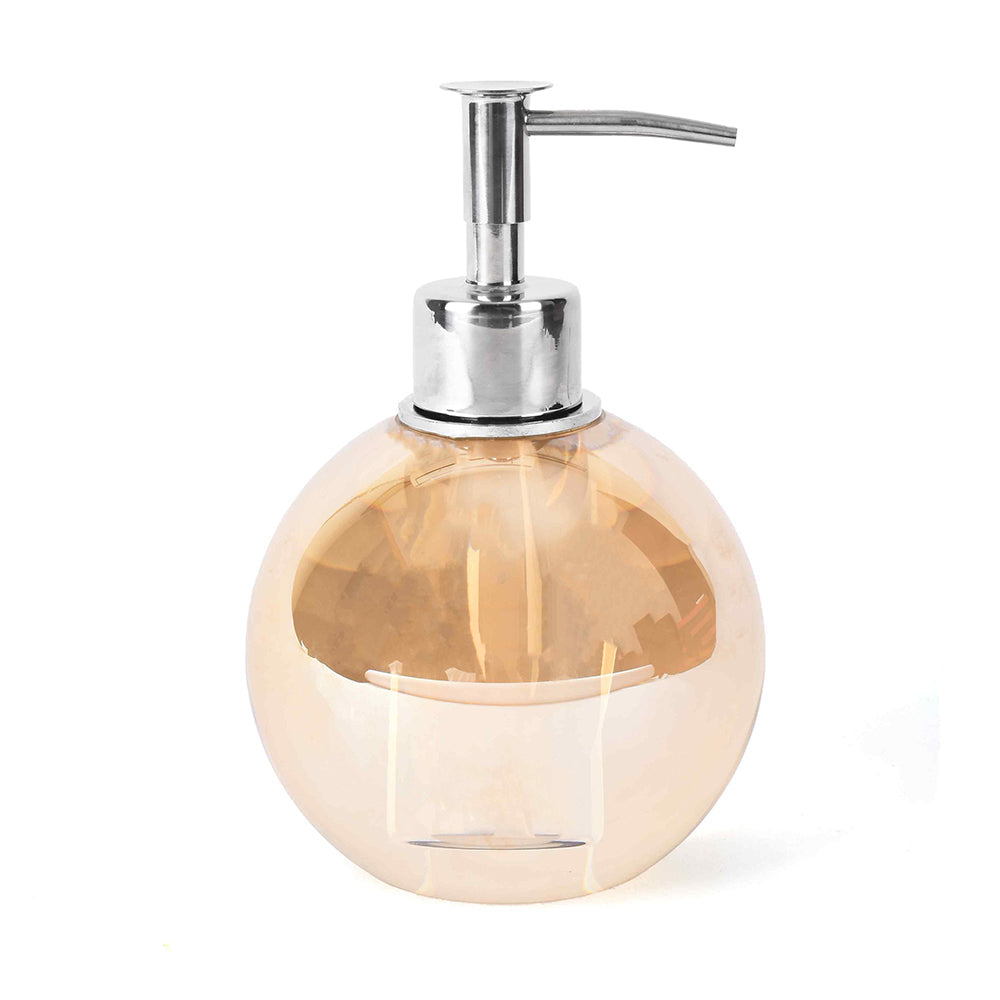 Crystal Sphere Soap Dispenser | Golden | Crystal Powder Room Utility ICHKAN by Day To Day