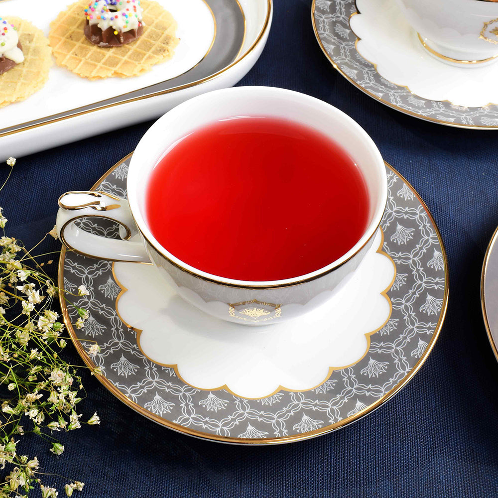 Tea Set 17 pc | Grey | Grey Legacy ICHKAN