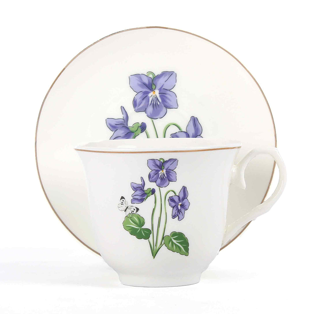 Tea Cup and Saucer Set 12 Pcs | Tarang | Ichkan Roots