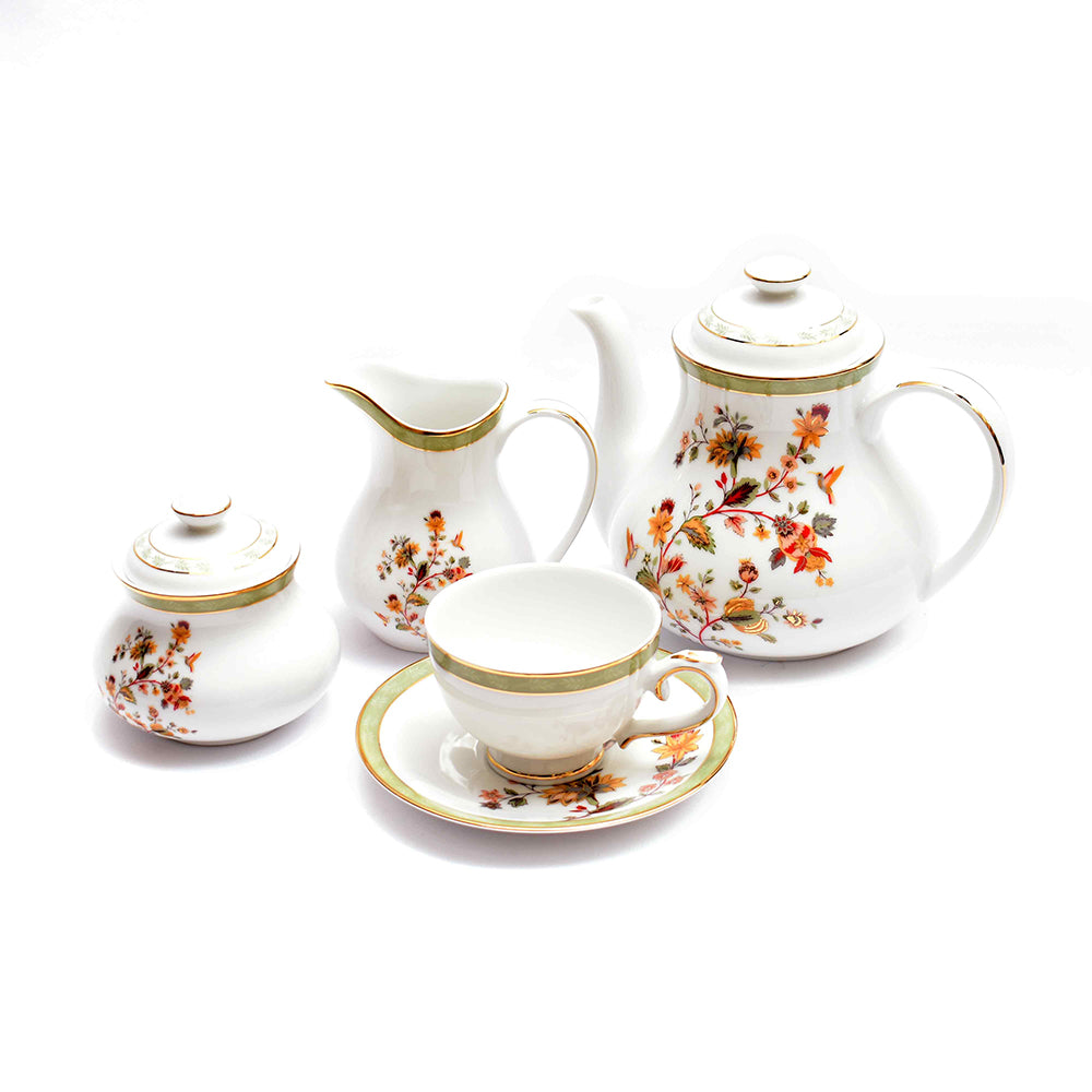 Tea Set 17 pc | Green | Bloom ICHKAN