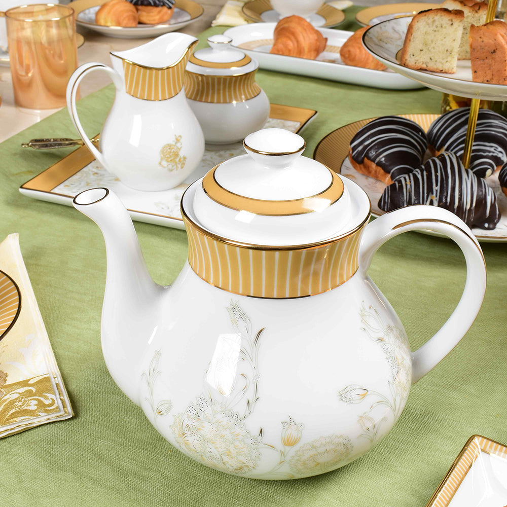 17pc Tea Set  | Yellow | Mustard Iris ICHKAN by Day To Day