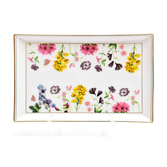 Rectangle Snack Tray/Platter Large | Yellow | Basant ICHKAN