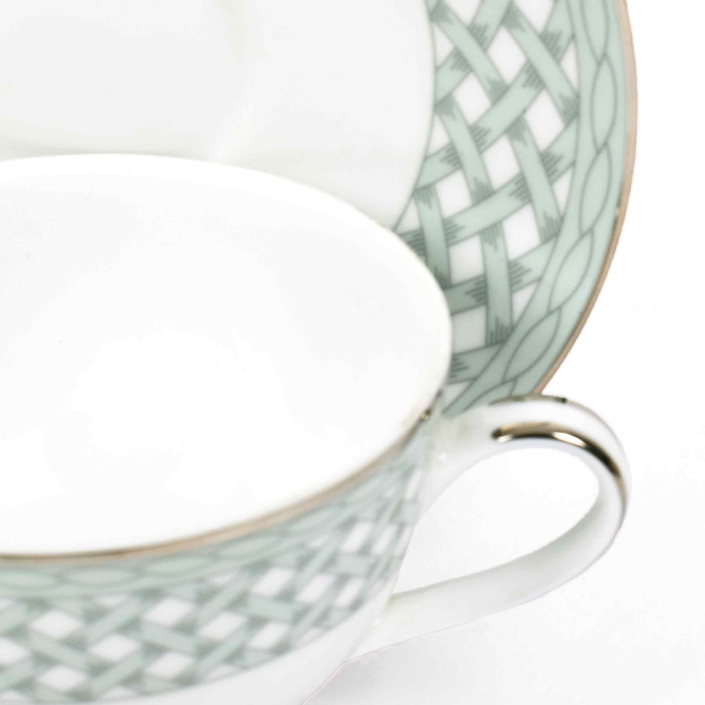 Dankotuwa Sri Lanka Tea Cup & Saucer 12pc | Blue | Valera ICHKAN