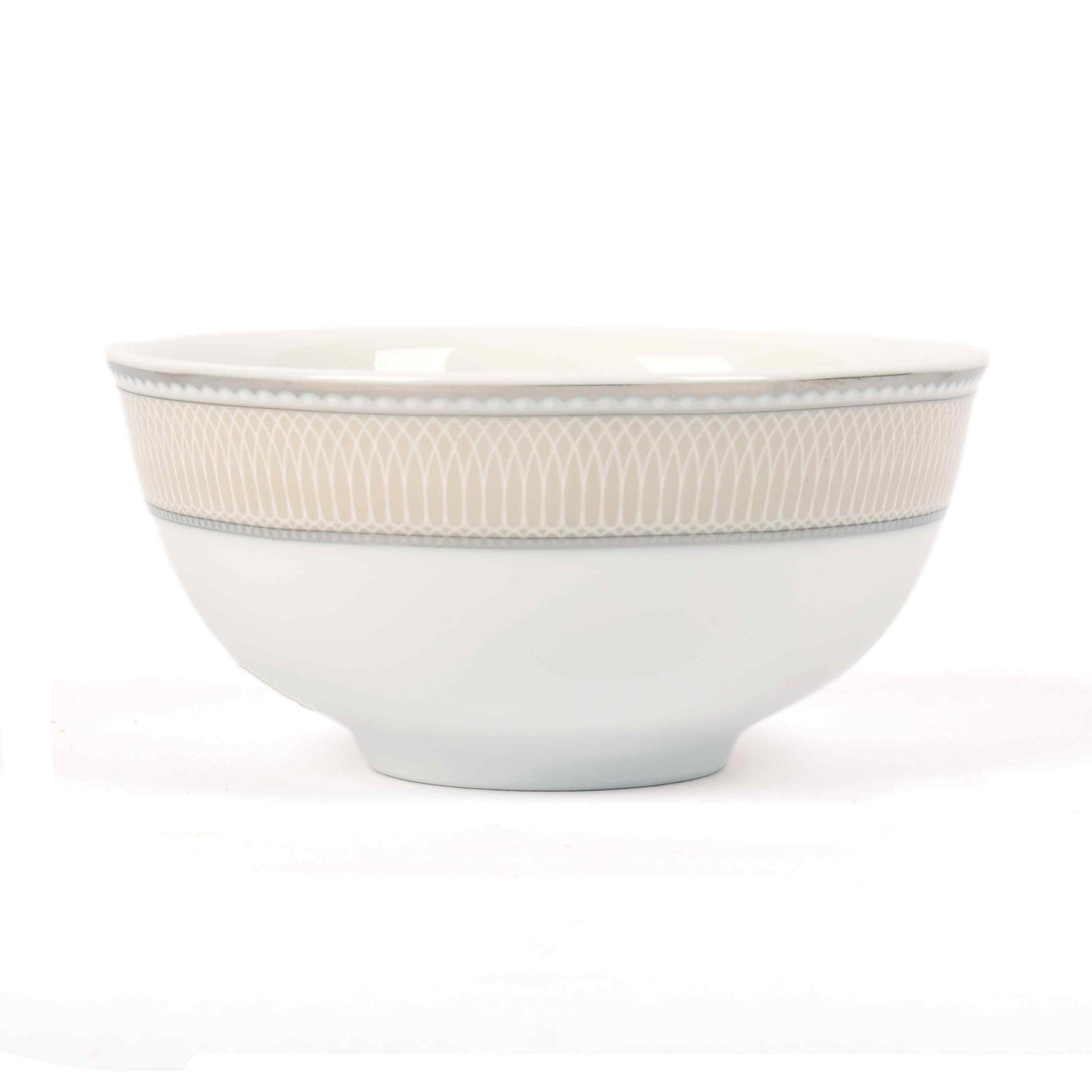 21 pc Dankotuwa Sri Lanka Dinner set | Beige | Shine Platin ICHKAN