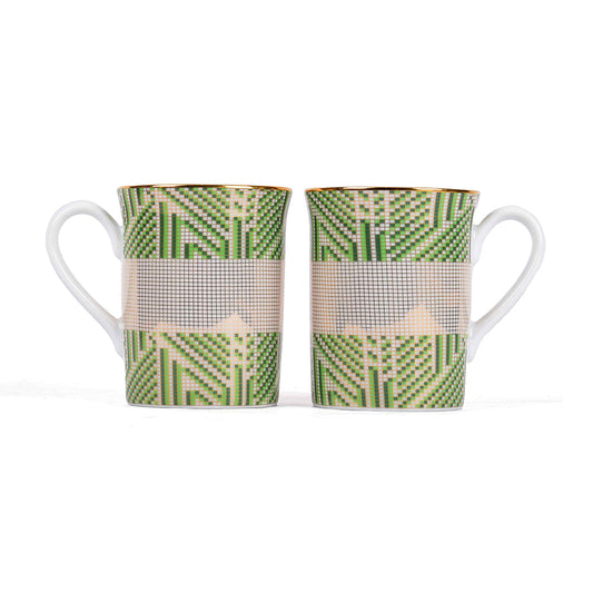 Classic Coffee Mug Set of 6 | Green | Verde ICHKAN by Day To Day