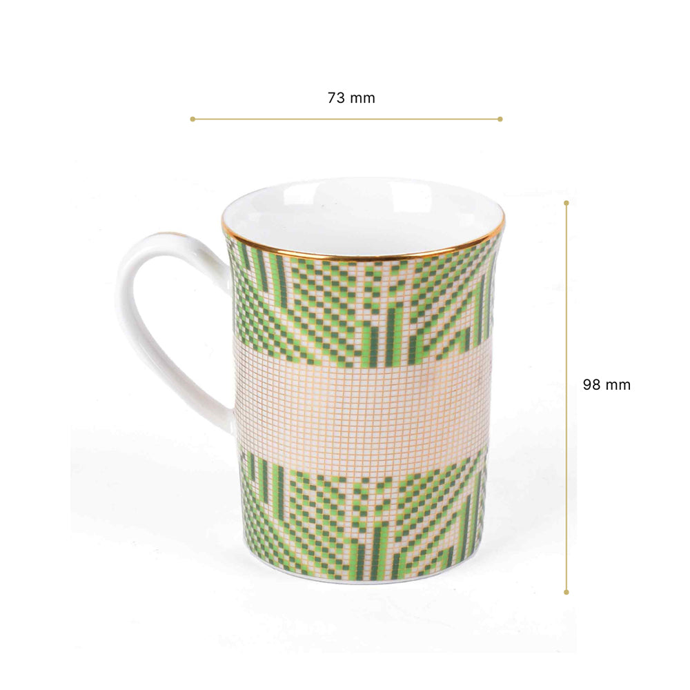 Classic Coffee Mug Set of 4 | Green | Verde ICHKAN by Day To Day
