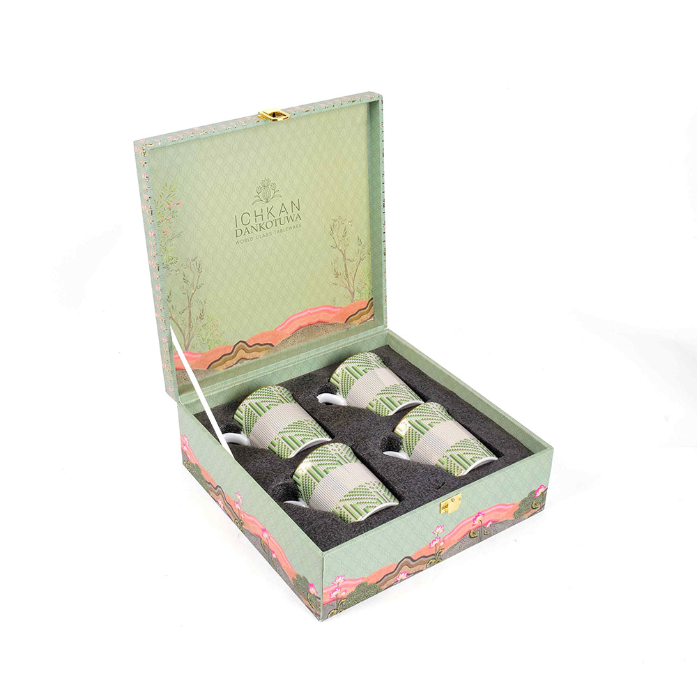 Classic Coffee Mug Set of 4 | Green | Verde ICHKAN by Day To Day