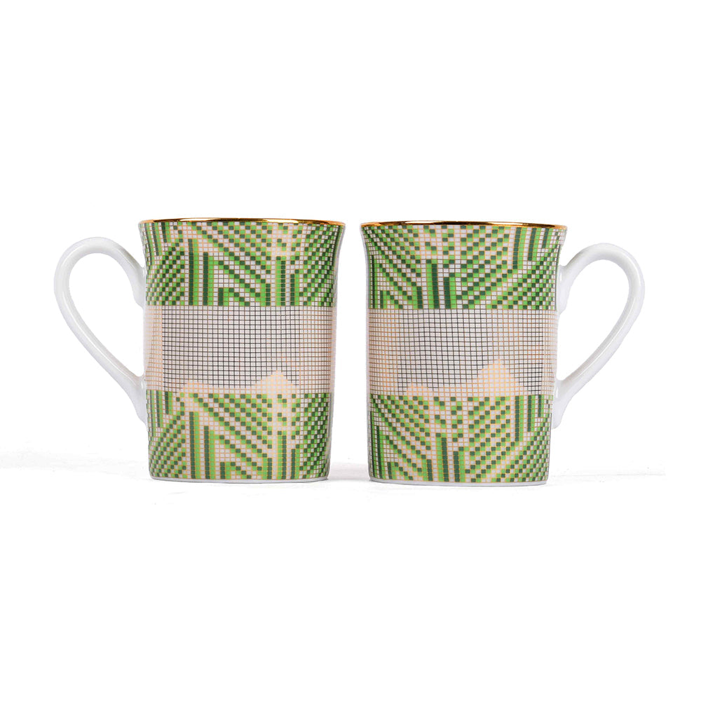 Classic Coffee Mug Set of 4 | Green | Verde ICHKAN by Day To Day