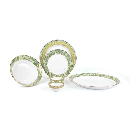 21 pc Dinner set | Green | Verde ICHKAN by Day To Day
