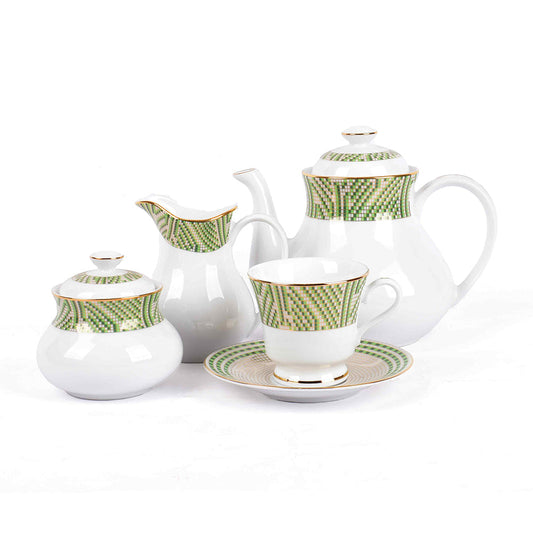 Tea Set 17 Pcs | Green | Verde ICHKAN by Day To Day