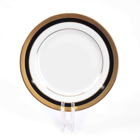 Porcelain Dinner Set 41pc | Black Gold | Vienna Blue ICHKAN by Day To Day